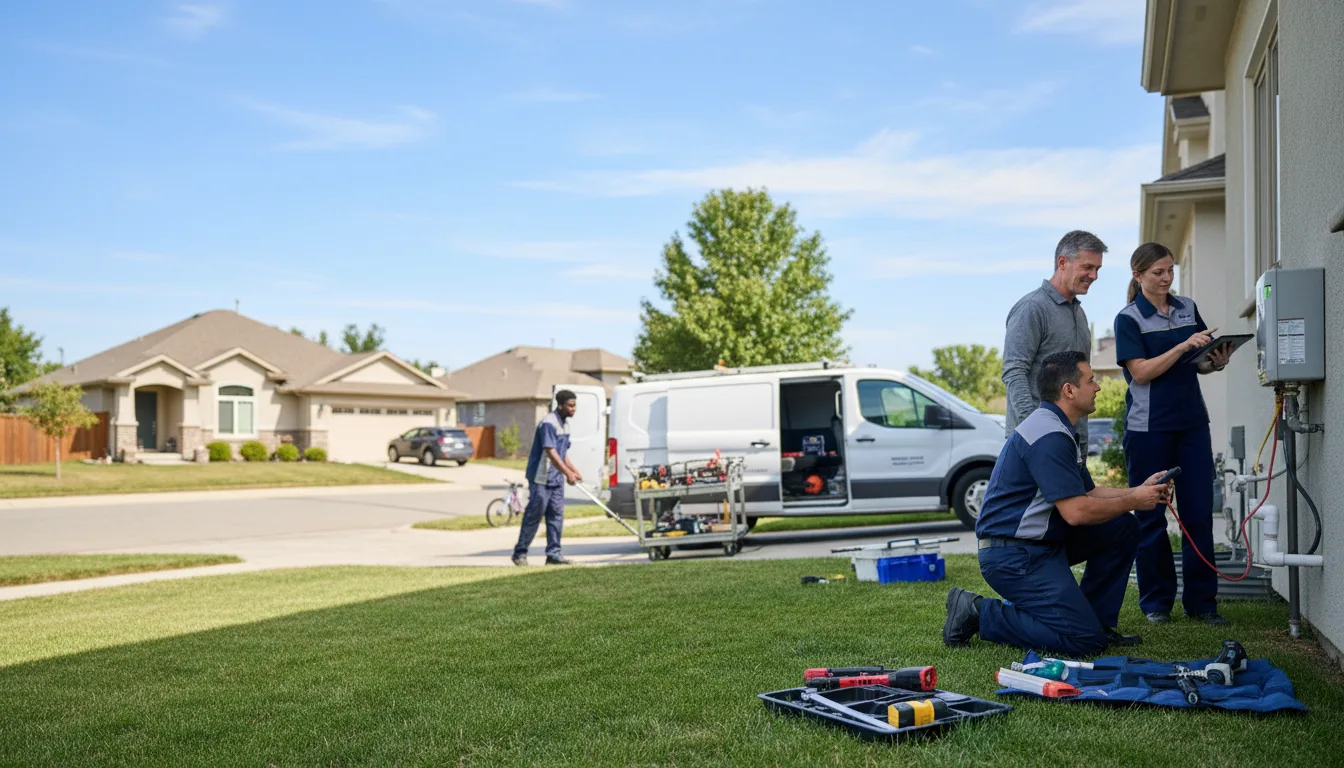 Tankless water heater service in Henryville, PA